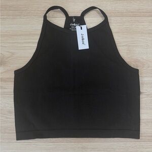 Black Women's Crop Top